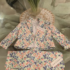 Janie and Jack blazer set 12/18 mo